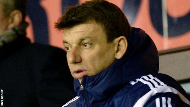 Daniel Prodan was in Scotland in 2014 as coach of the Romania under-17 team