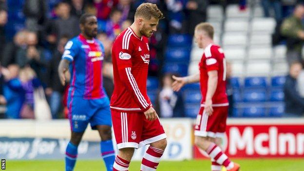 David Goodwillie of Aberdeen