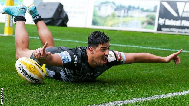 Catalans Dragons winger Fouad Yaha