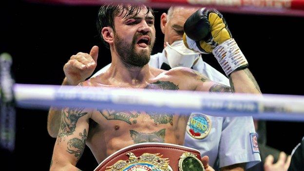 Belfast native Tyrone McKenna also won the super-lightweight WBO inter-continental title