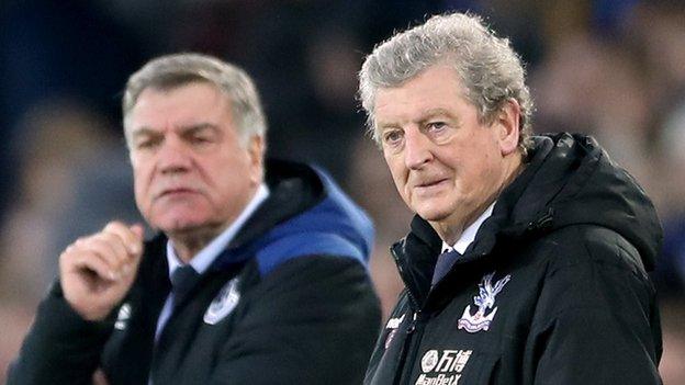 This was the first fixture in which two former England managers had faced one another in the Premier League since 2004