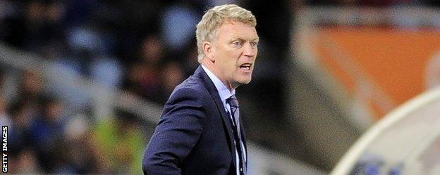 Real Sociedad coach David Moyes