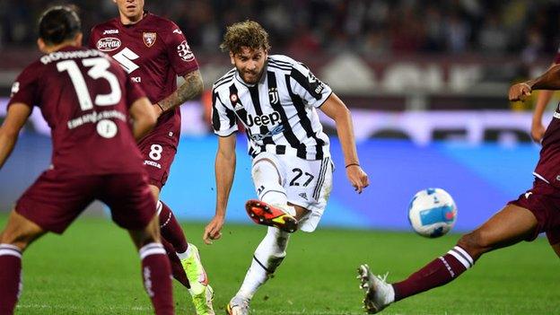 Juventus midfielder Manuel Locatelli