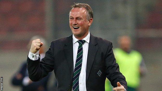 Northern Ireland manager Michael O'Neill