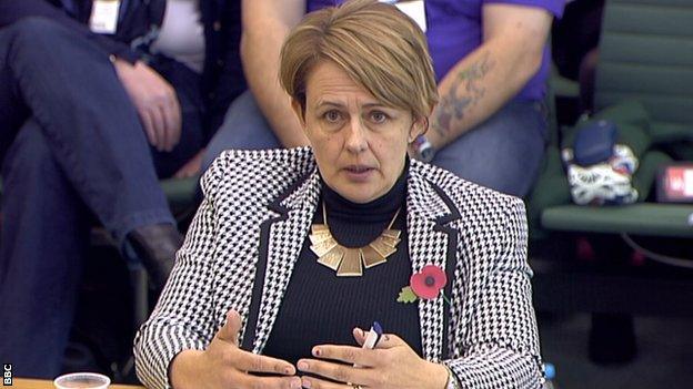 Grey-Thompson gave evidence to the select committee on Tuesday