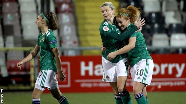 Rachel Furness has scored three goals in Northern Irelands' campaign