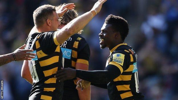 Wasps celebrate