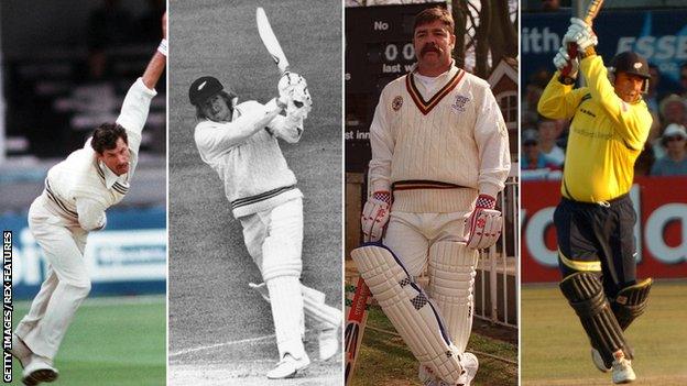 Sir Richard Hadlee, Glenn Turner, David Boon, Darren Lehmann