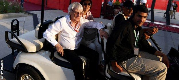 Bernie Ecclestone