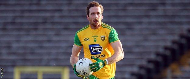 Nathan Mullins has made his debut for Donegal in this month's Dr McKenna Cup