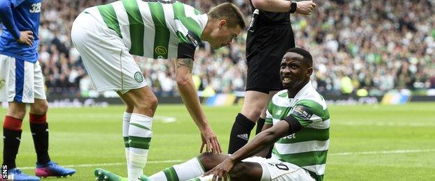 Mikael Lustig and Moussa Dembele