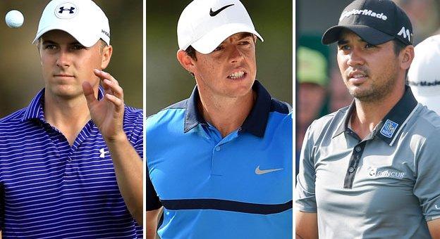 Jordan Spieth, Rory McIlroy and Jason Day