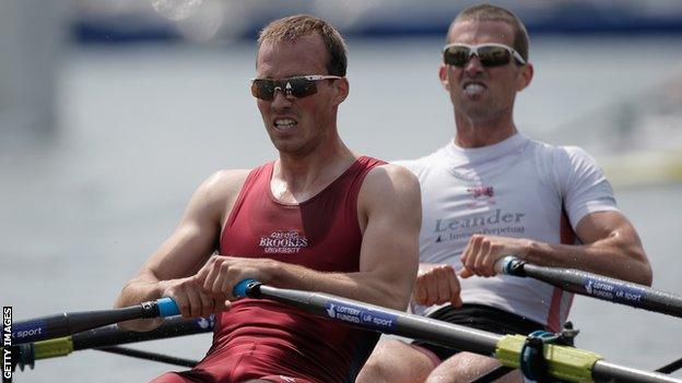 Brothers Peter and Richard Chambers helped Britain win an Olympic silver medal in 2012