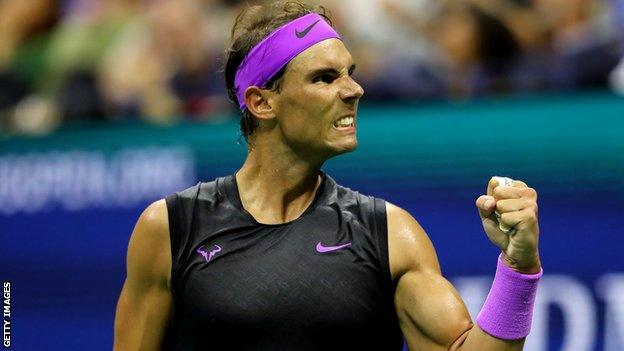 US Open 2019 Rafael Nadal beats Diego Schwartzman to reach semi finals BBC Sport