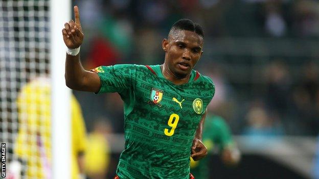 Cameroon's Eto'o