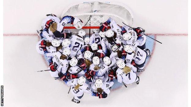 USA ice hockey team