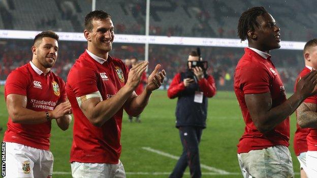 Sam Warburton, Rhys Webb, Maro Itoje