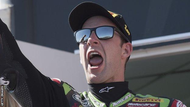 Jonathan Rea made it five World Superbike wins from five