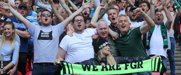 Forest Green fans