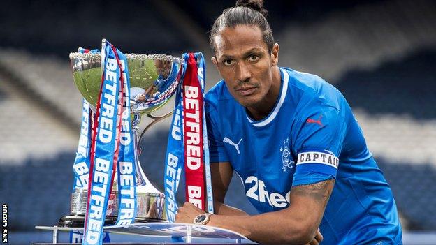 Rangers defender Bruno Alves