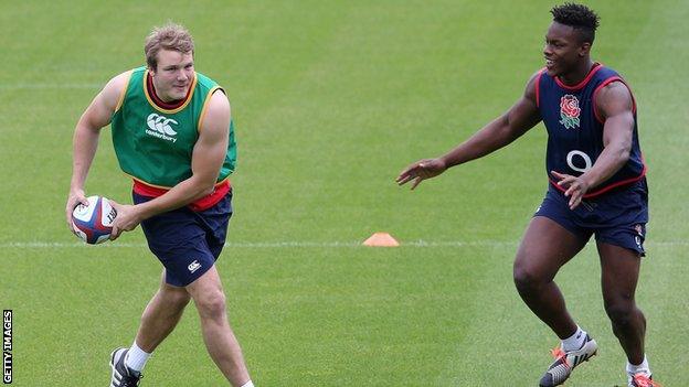 Joe Launchbury Maro Itoje