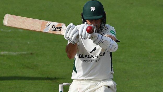 Former Worcestershire captain Daryl Mitchell is now Division Two's top run scorer this season, having hit four centuries in his tally of 731 in seven matches at an average of 60.92