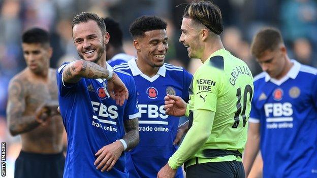 James Maddison (left) and Jack Grealish (right)