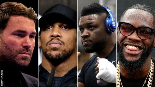 Hearn, Joshua, Miller and Wilder have all formed part of a chaotic period of negotiation in the heavyweight division