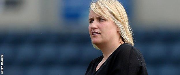 Chelsea Ladies coach Emma Hayes