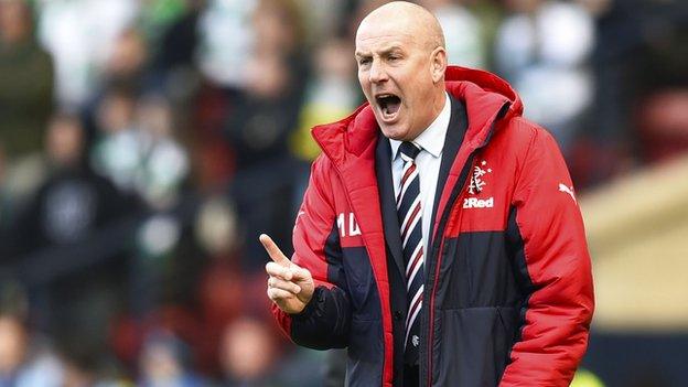 Rangers boss Mark Warburton