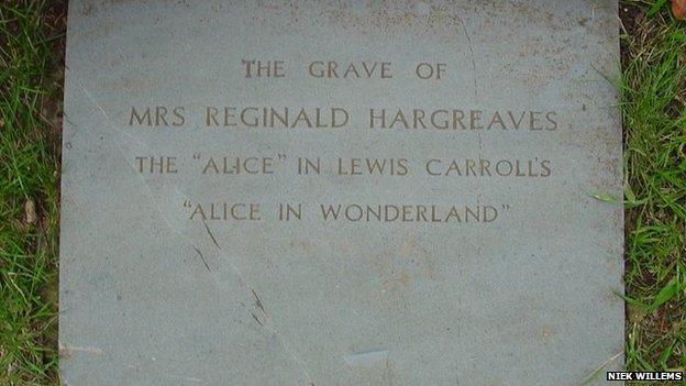 Alice Liddell grave