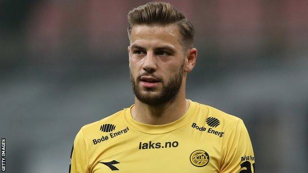 Philip Zinckernagel joined Bodo/Glimt in 2018