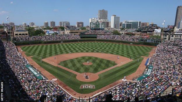 Wrigley Field Baseball Park