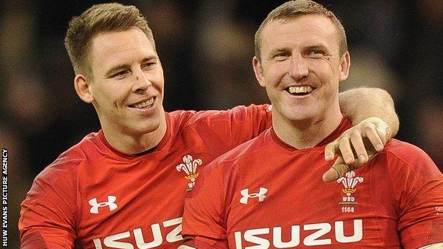 Liam Williams and Hadleigh Parkes