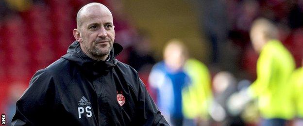 Aberdeen Under-20s coach Paul Sheerin