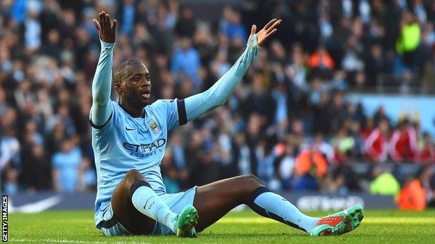 Yaya Toure of Ivory Coast