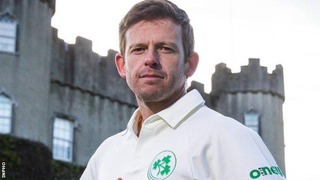 Former Ireland batsman Ed Joyce is coach of the country's women's team