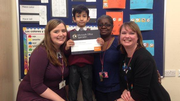 Shahzad has been nicknamed a 'superstar' at his local primary school