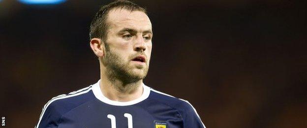 Former Scotland international James McFadden