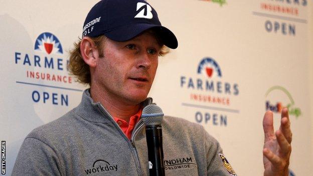 US golfer Brandt Snedeker