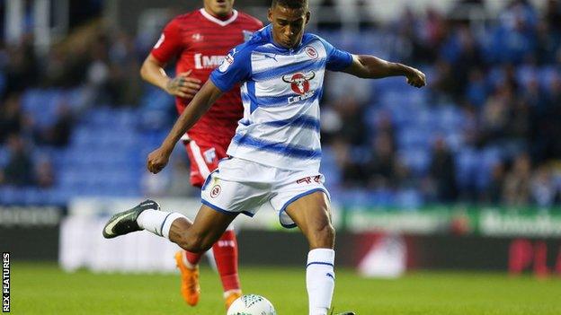 Andy Rimonhota in action for Reading