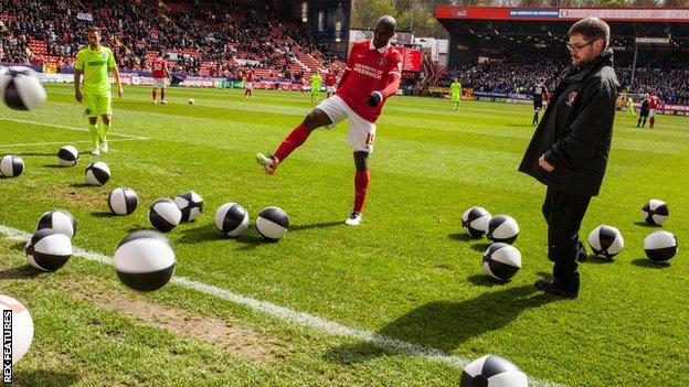 Charlton Athletic fans' protest