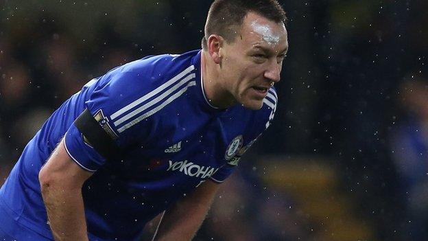 Chelsea skipper John Terry