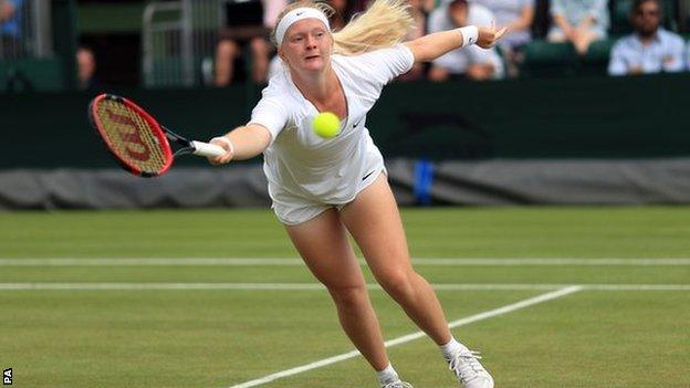 Francesca Jones, British tennis player