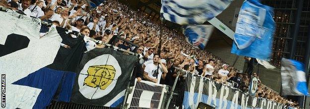 FC Copenhagen fans