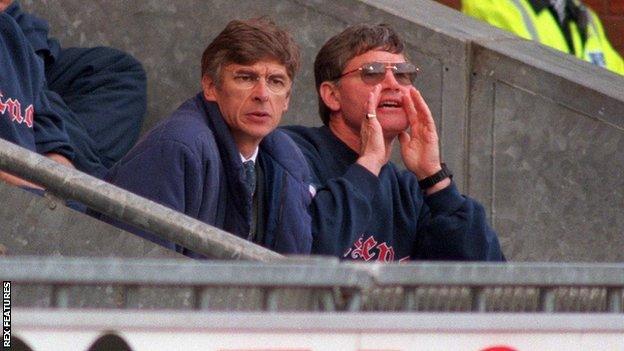 Arsene Wenger in 1996