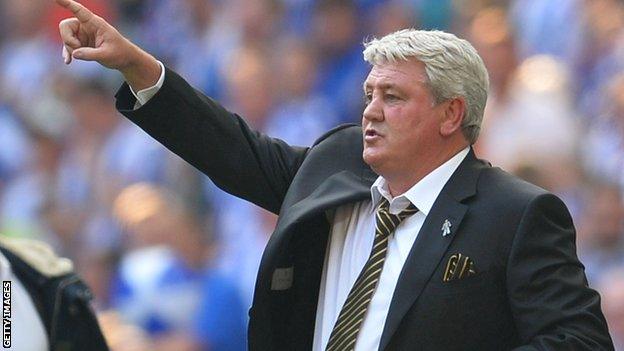 Steve Bruce has won promotion to the Premier League four times