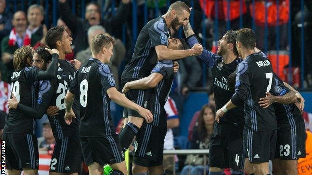 Real Madrid beat Atletico Madrid to reach Champions League final