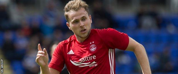 Greg Stewart has joined Aberdeen on a season-long loan from Birmingham