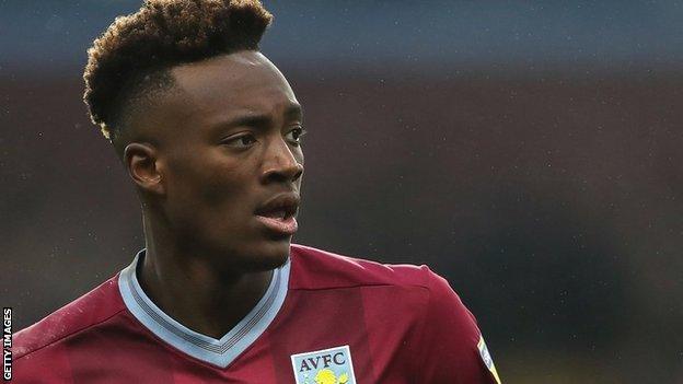 Along with Sheffield United's Billy Sharp, Tammy Abraham is the Championship's top scorer with 16 goals